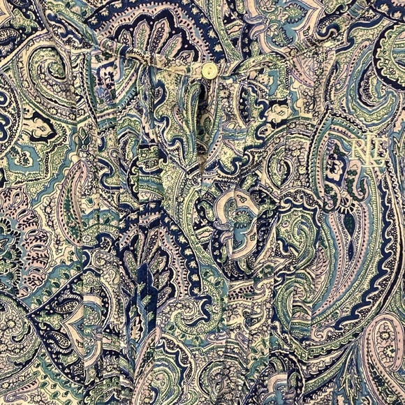 Lauren Ralph Lauren Lightweight Paisley Print Dress - Picture 4 of 10